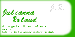 julianna roland business card